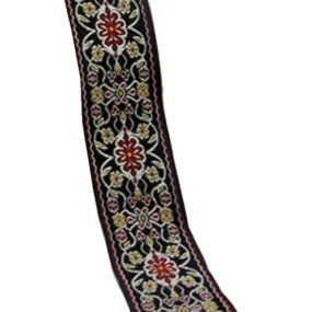 10 m galon médieval/oriental brodé jacquard largeur 35 mm