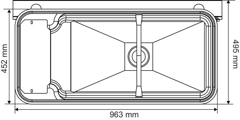 Abreuvoir Polybac 75 M double - La Gée
