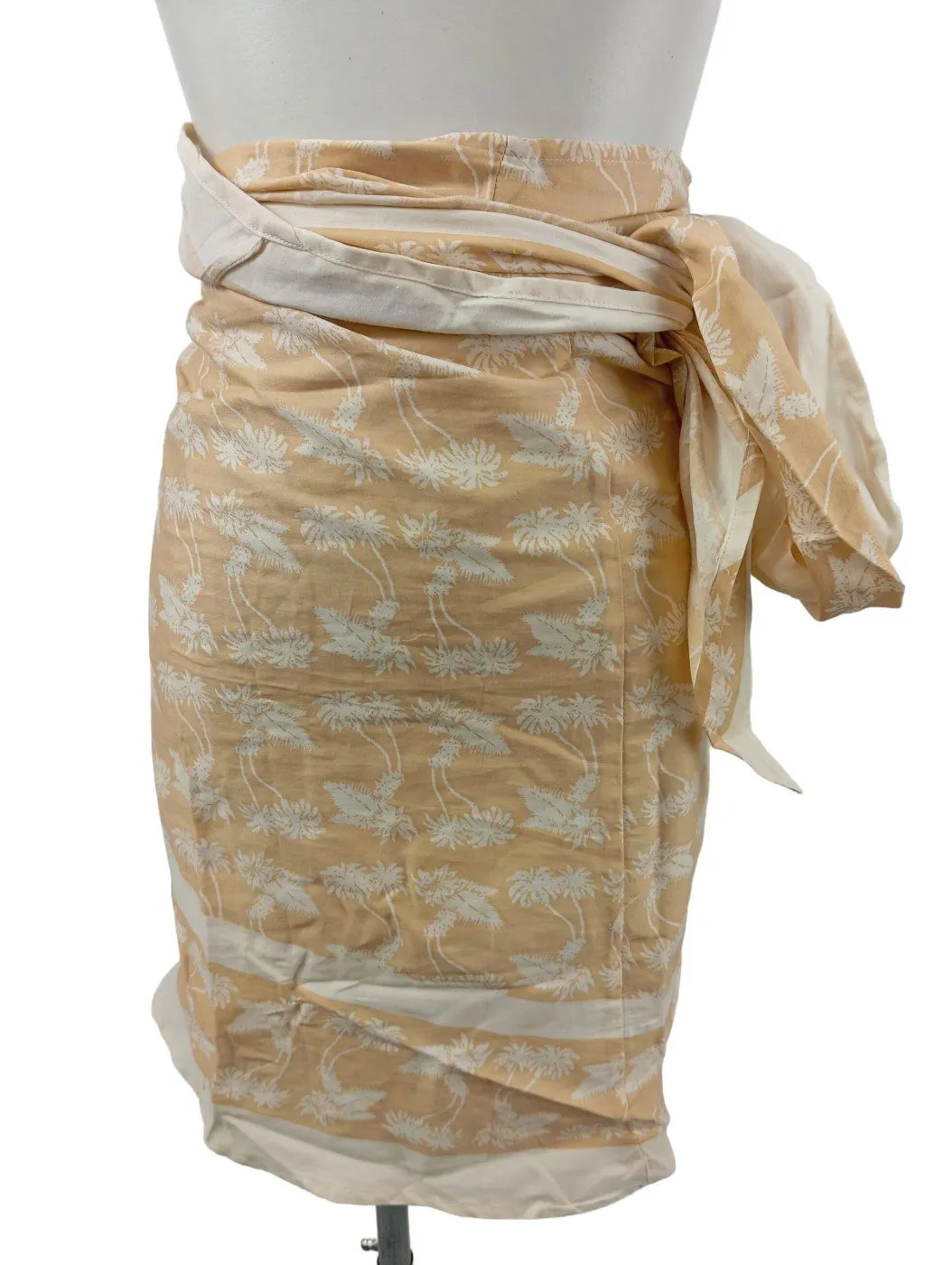 Barts Tenue de plage crème-blanc imprimé allover style décontracté