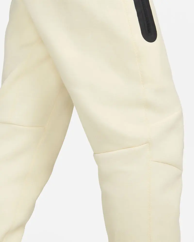 Bas de jogging Nike Sportswear Tech Fleece Blanc Crème pour homme