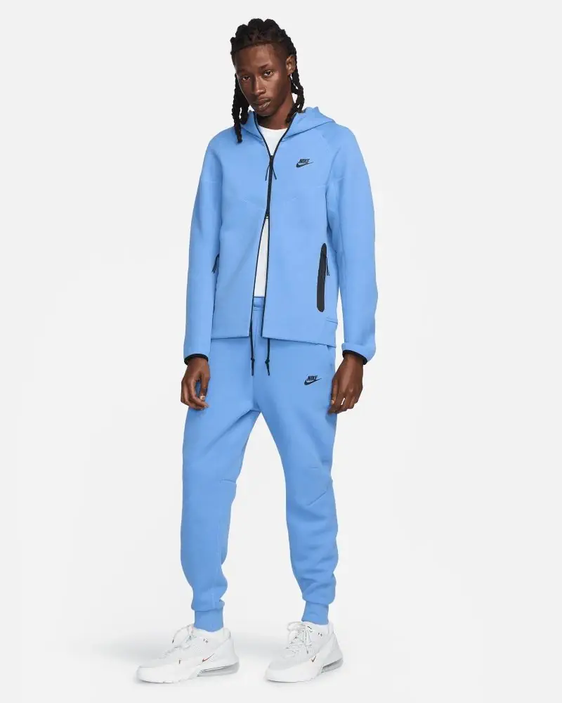 Bas de jogging Nike Sportswear Tech Fleece Bleu Ciel pour homme