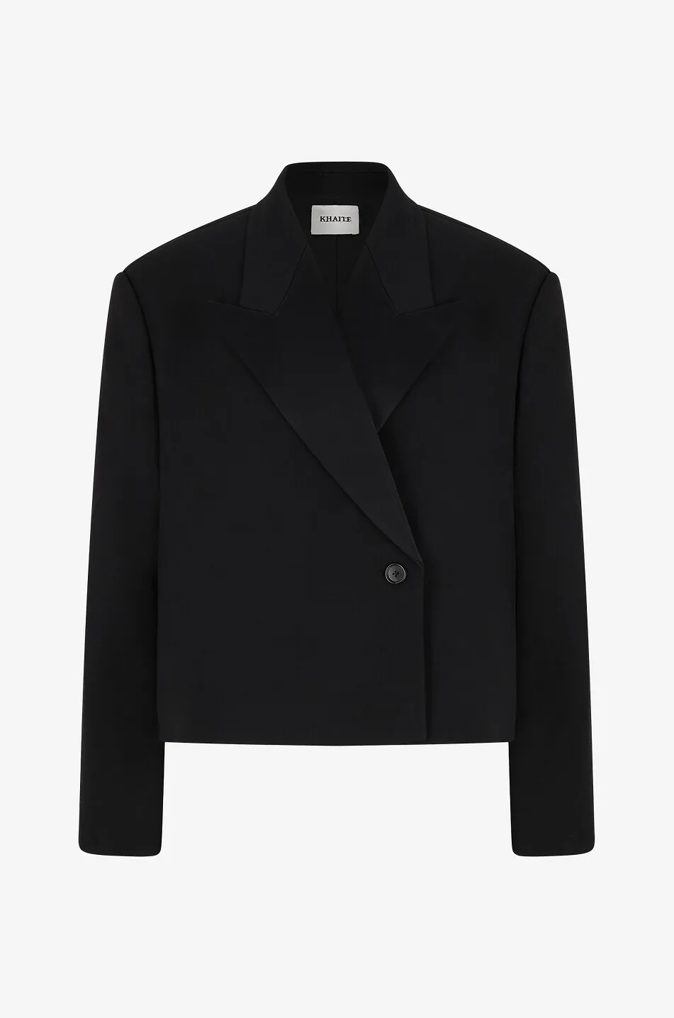 Blazer boxy en crêpe The Raymond