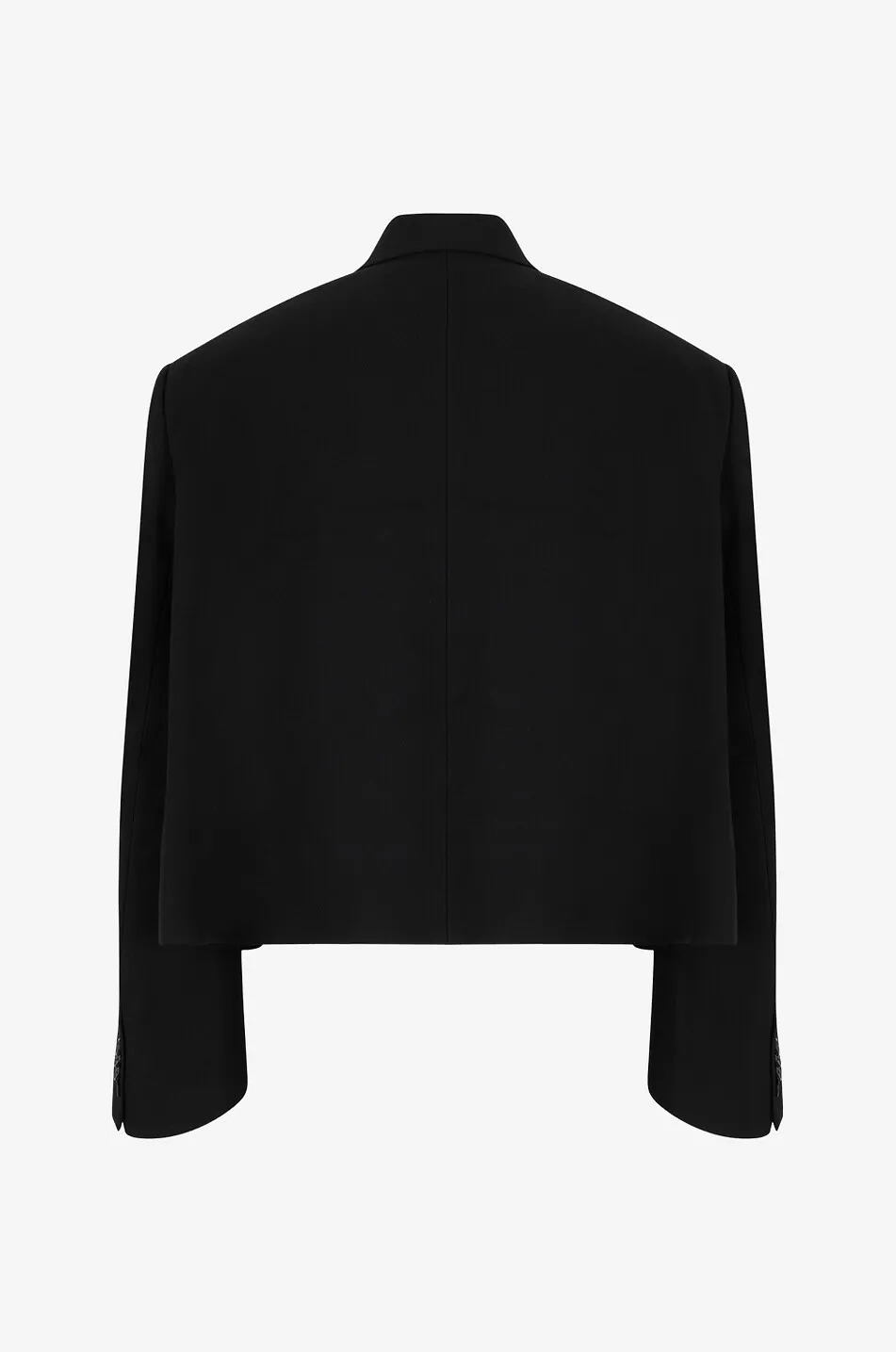 Blazer boxy en crêpe The Raymond
