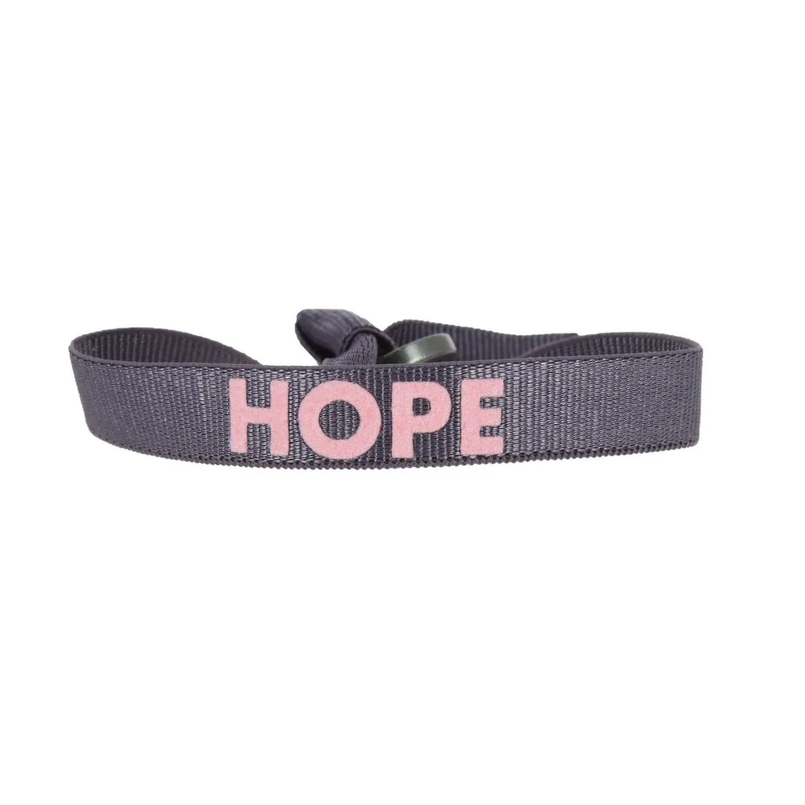 Bracelet Les Interchangeables Femme Hope Rose et Gris | 3 Suisses