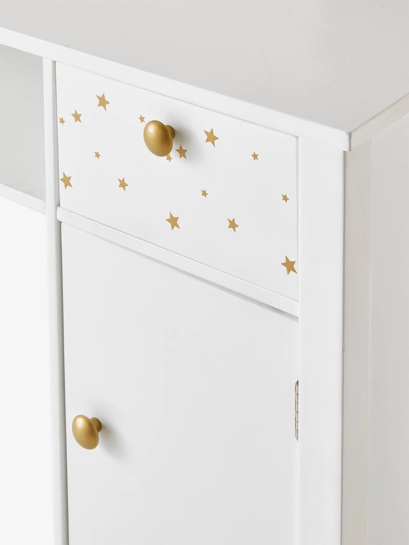 Bureau enfant MAKE A WISH blanc clair uni avec decor - Vertbaudet