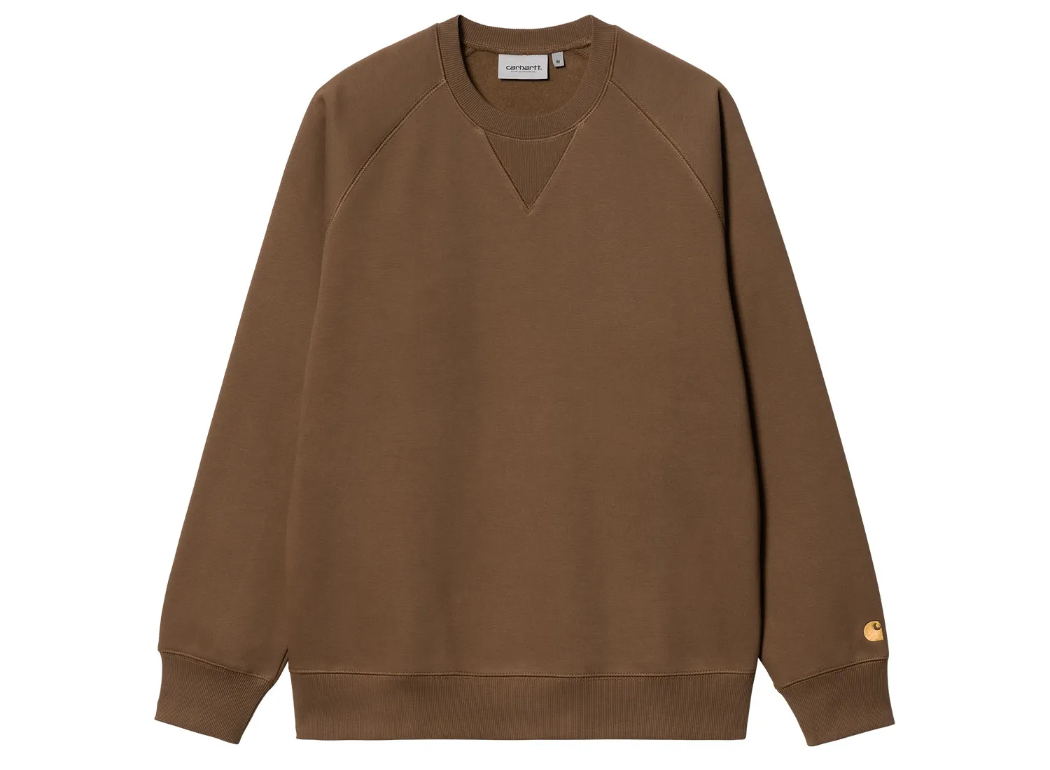 Carhartt WIP Chase Sweat Chocolate / Gold