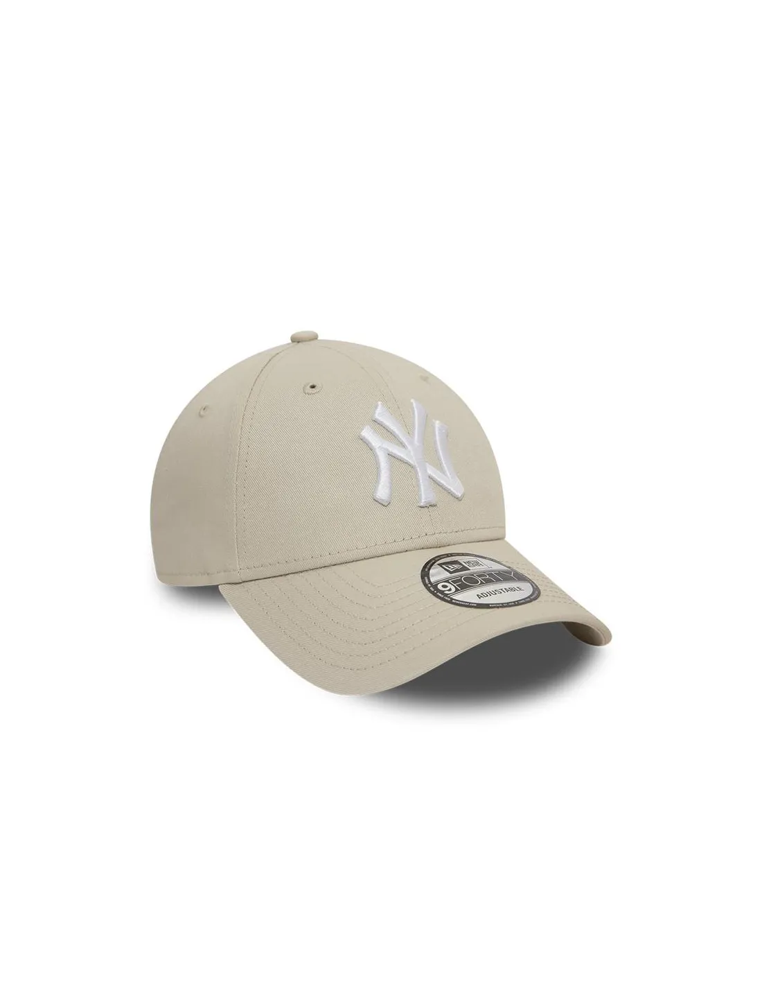 Casquette New Era League Ess 9FORTY New York Yakees Crème Femme