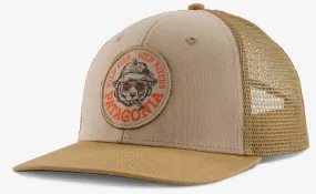Casquette Patagonie Take A Stand Trucker Wild Grizz Oar Tan