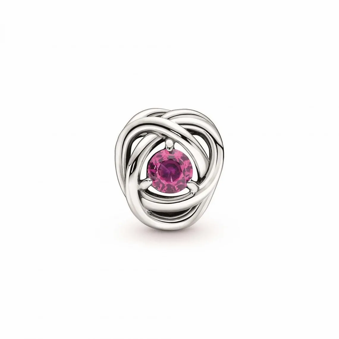 Charm Pandora moments Rose  Ajourée & cristaux Rose - Argent | 3 Suisses