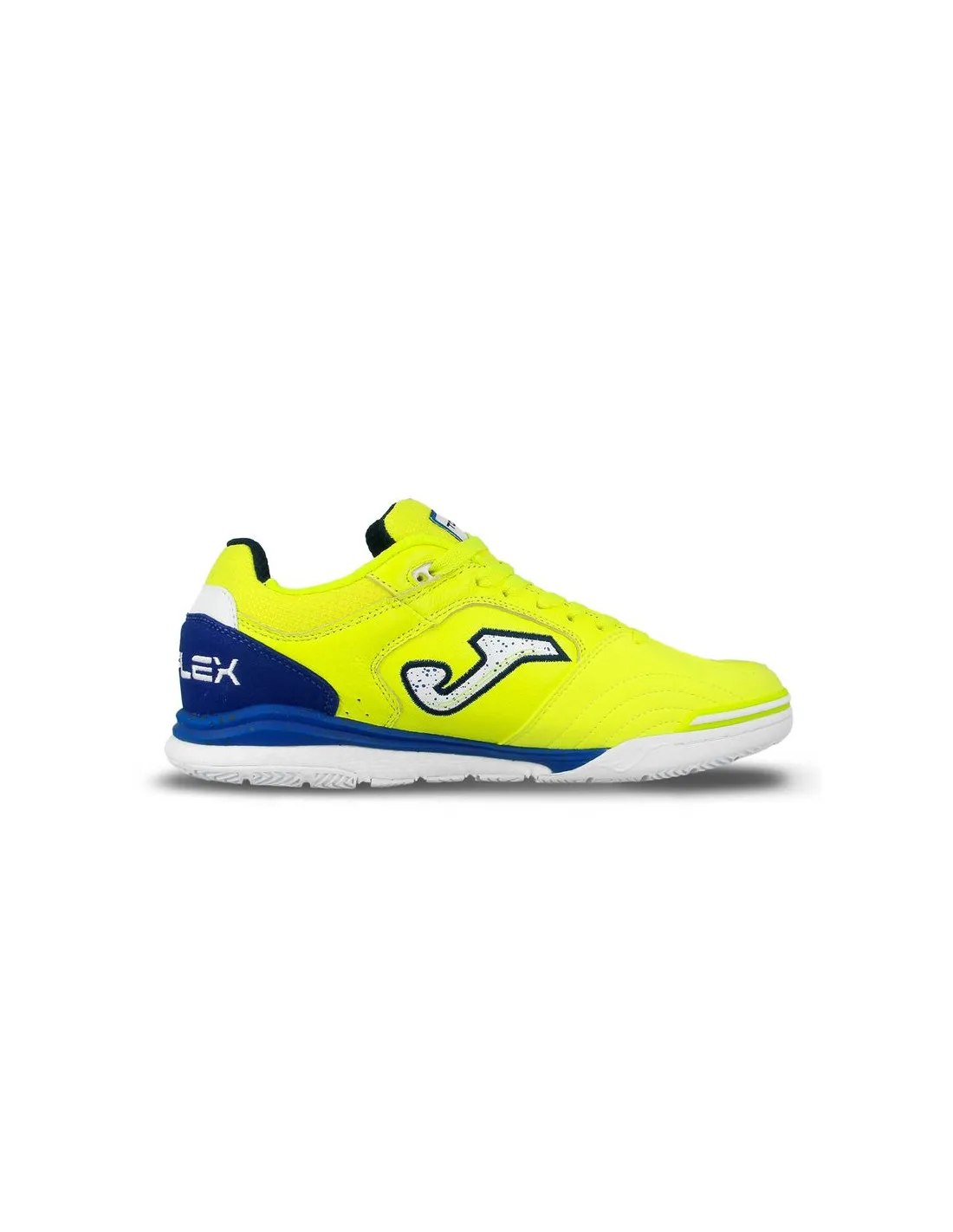 Chaussures de Football sala Joma Haut Flex Rebound 2409 Jaune Royal Intérieur Enfant