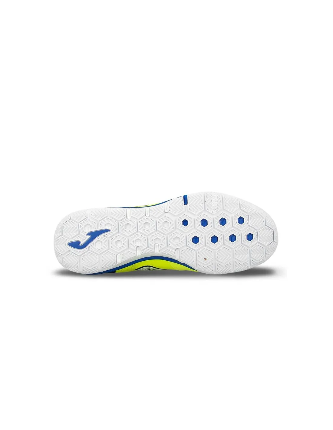 Chaussures de Football sala Joma Haut Flex Rebound 2409 Jaune Royal Intérieur Enfant