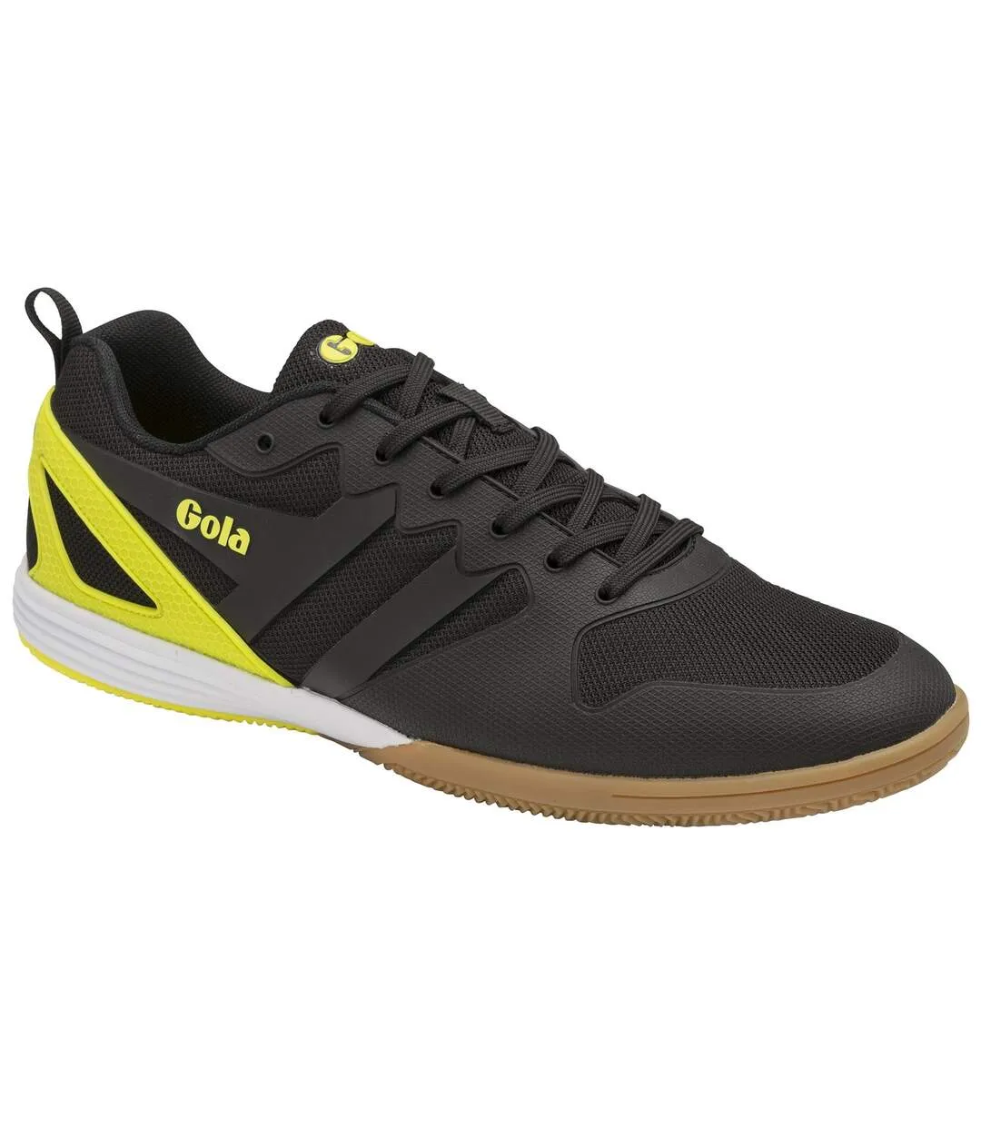 Chaussures de salle echo tx homme noir / jaune Gola