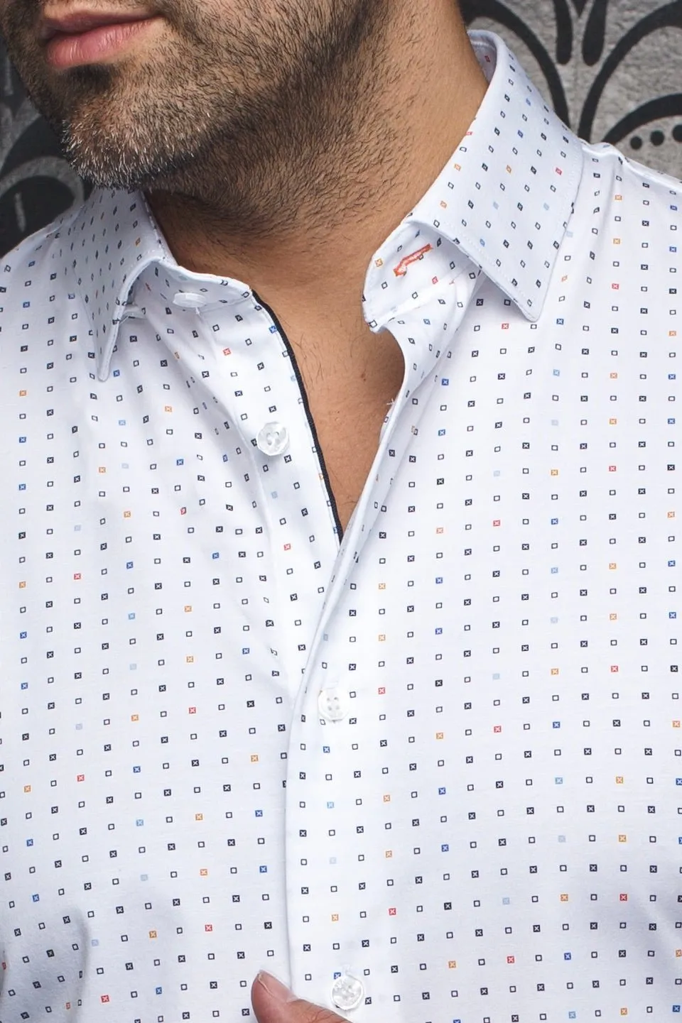 Chemise | ALEXANDER-SQRX, white