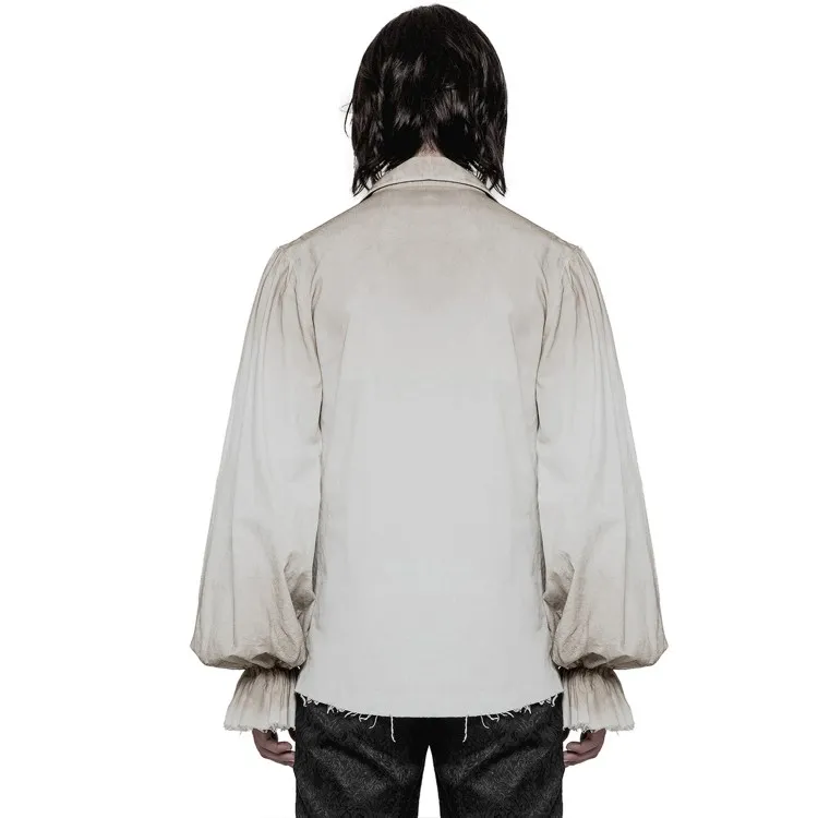 Chemise 'Orthodox Goth' Blanc Cassé
