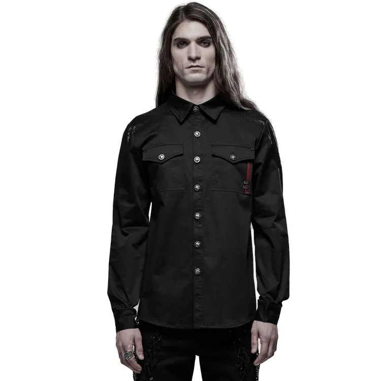 Chemise 'Wolfram' Noire