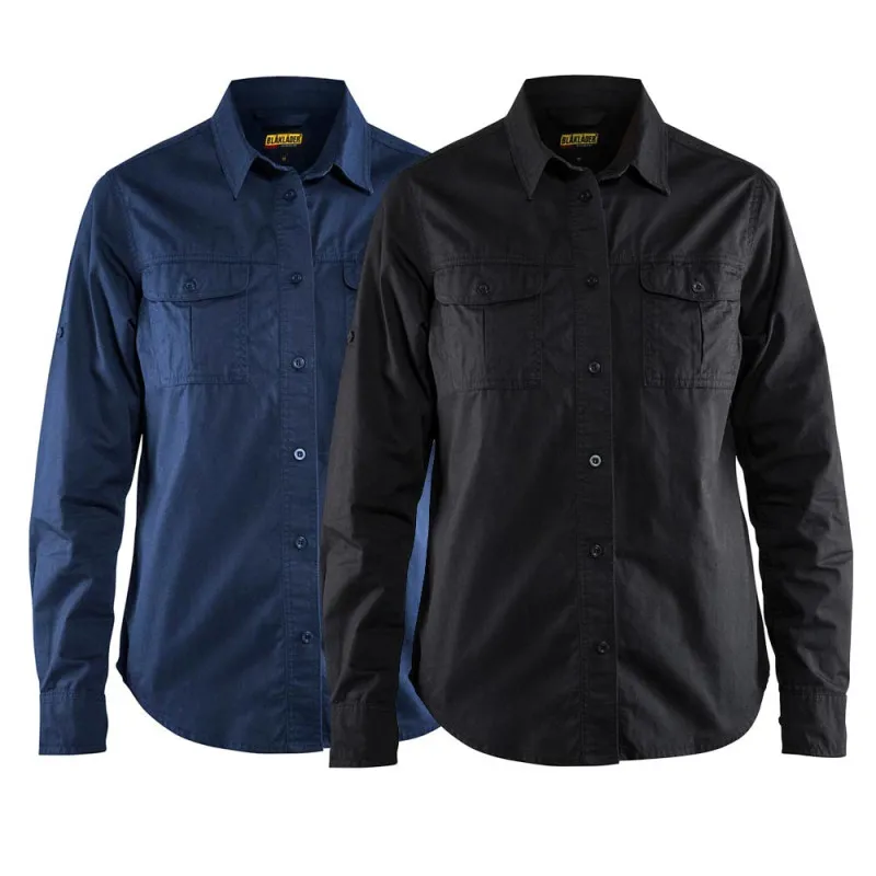 Chemise de travail femme 100% coton Blaklader