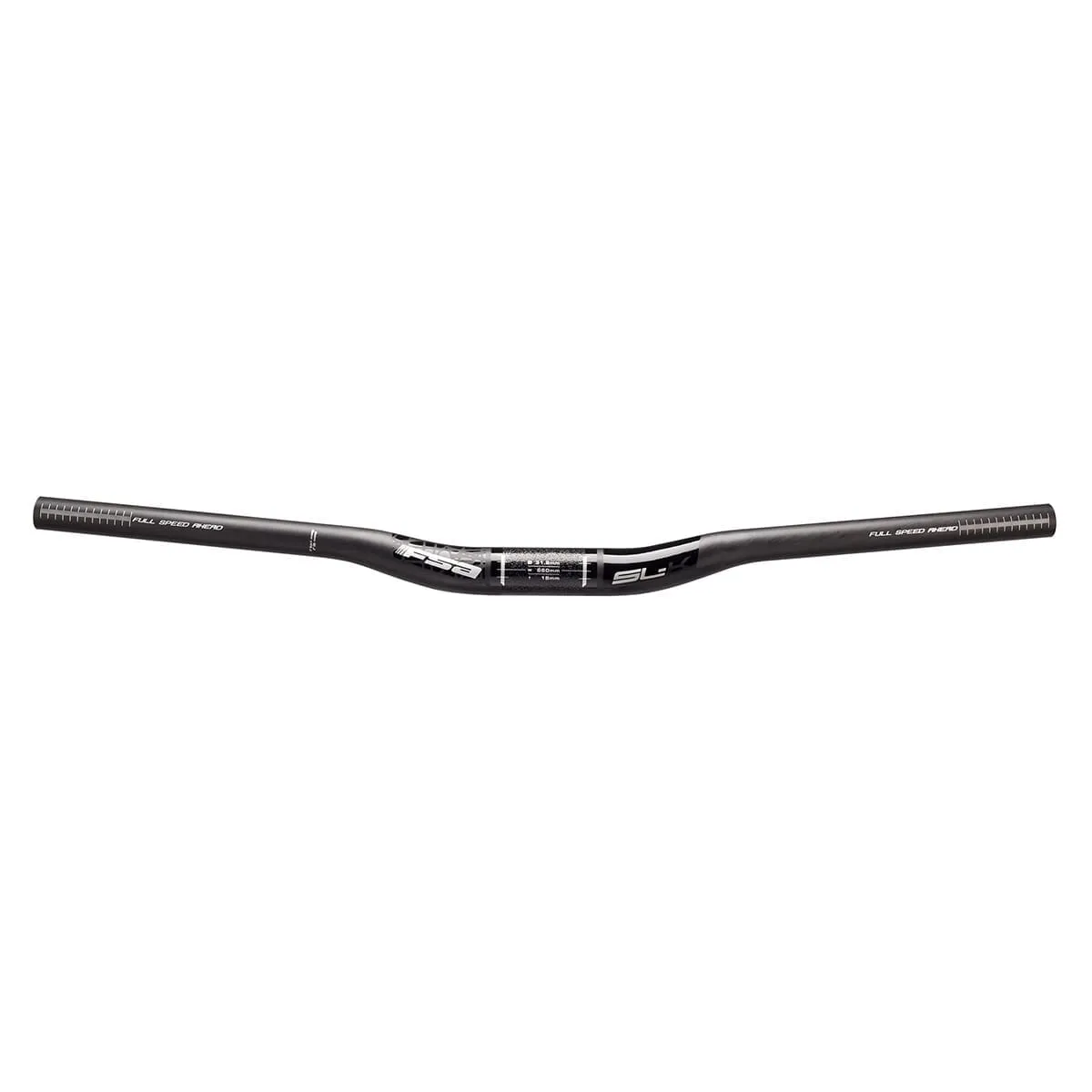 Cintre FSA SL-K Carbone Rise 18mm 31.8/760mm Gris