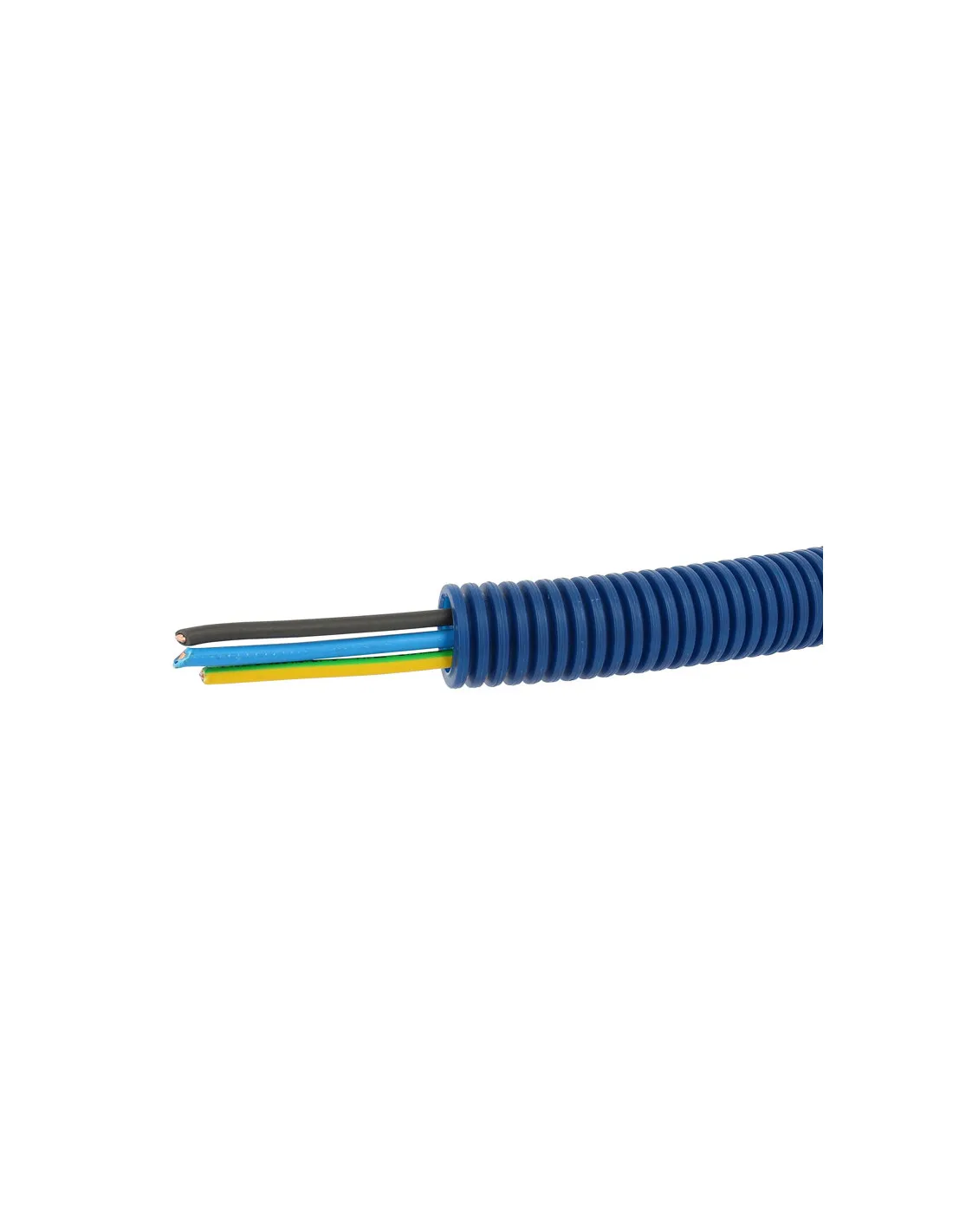 Conduit ICTA Chronofil®  diam. 20mm courant fort 3x2,5mm² bleu/noir/vert-jaune LEGRAND 09031