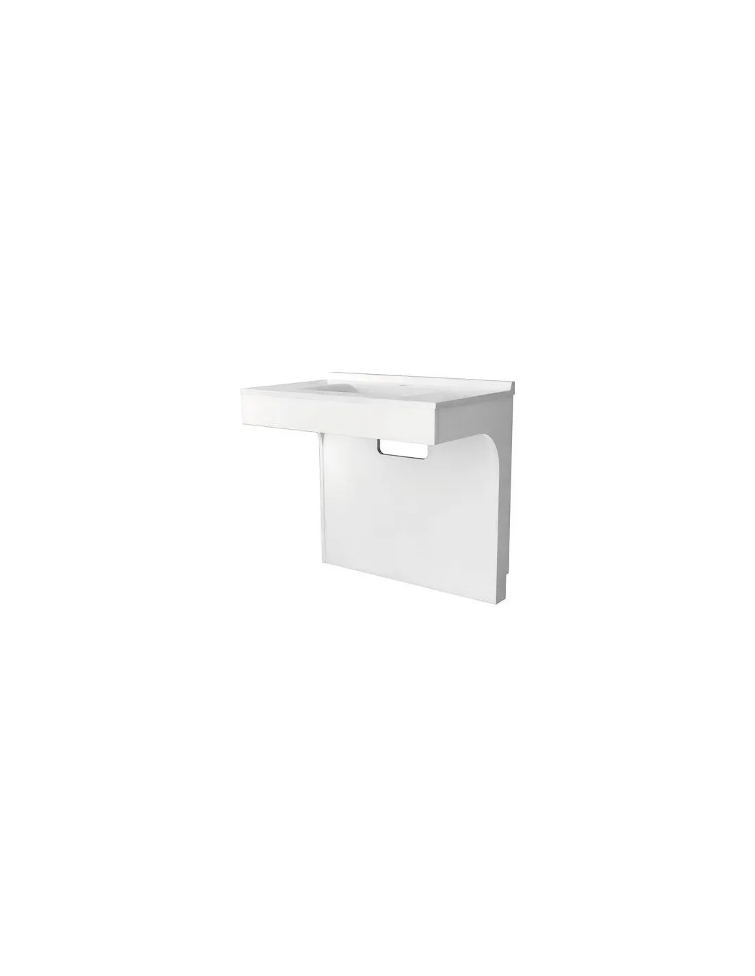 Corps de meuble Epure 80 blanc CREAZUR EPS02_80BL