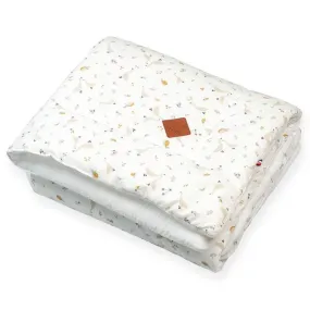 Couverture en gaze de coton Sidonia blanc - Sevira Kids