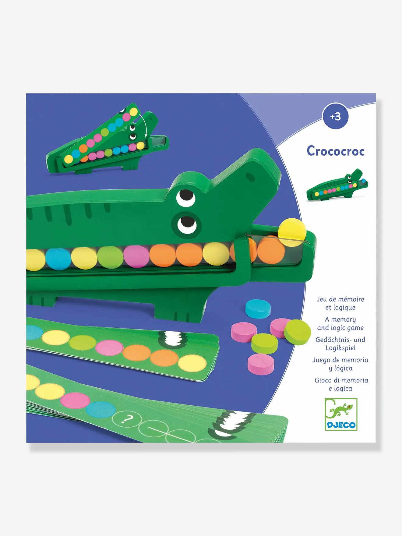 Crococroc - DJECO multicolore - Djeco