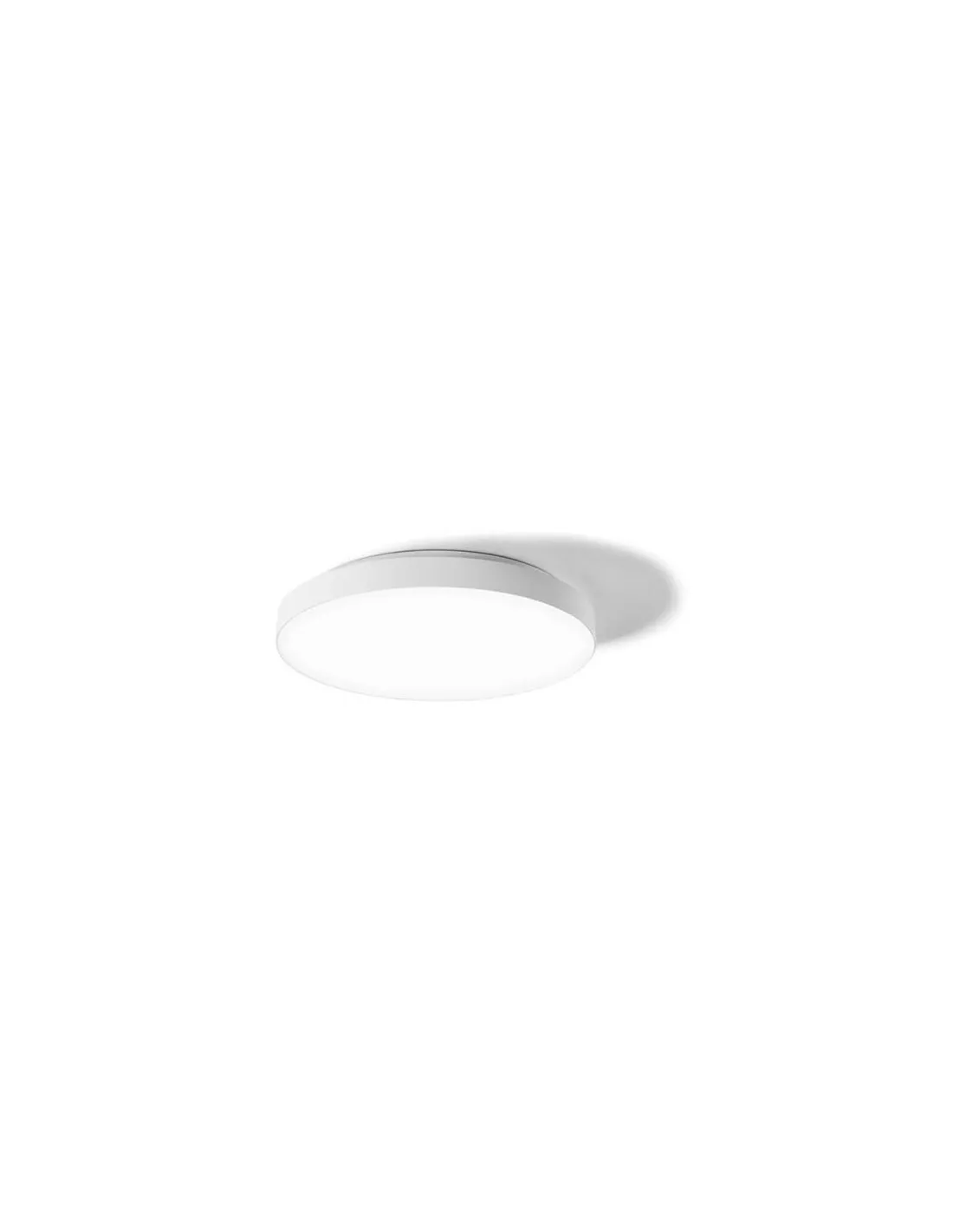 Disc 22W 3000K capteur+secours IP54 blanc RAL9003 INTEGRATECH DISC203WSDE