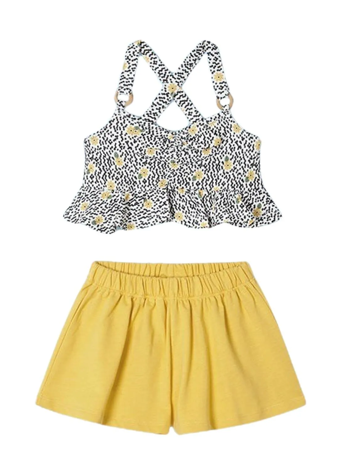 Ensemble Mayoral Top Jaune Pour Fille