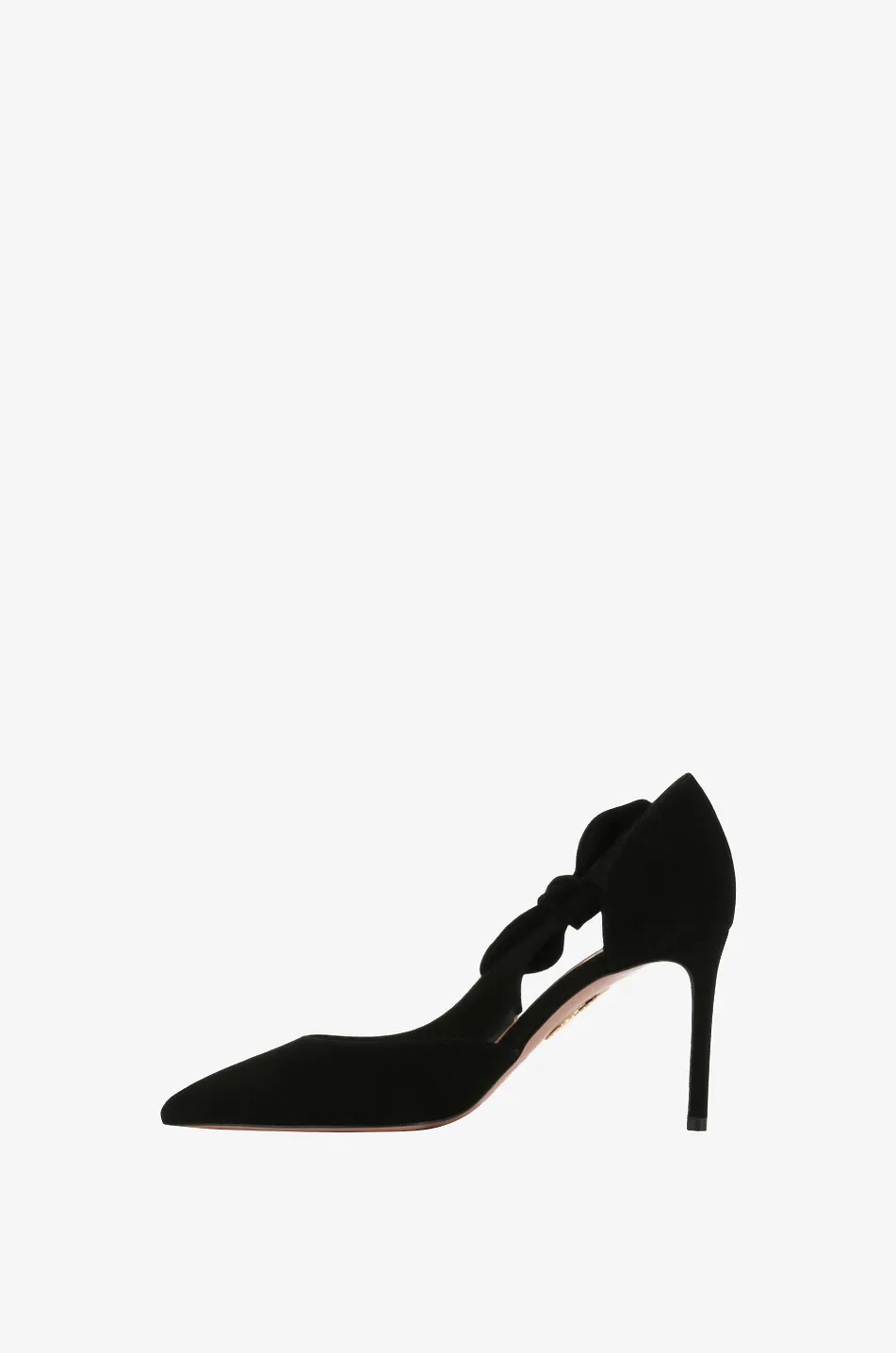 Escarpins semi-ouverts en daim Very Bow Tie 85
