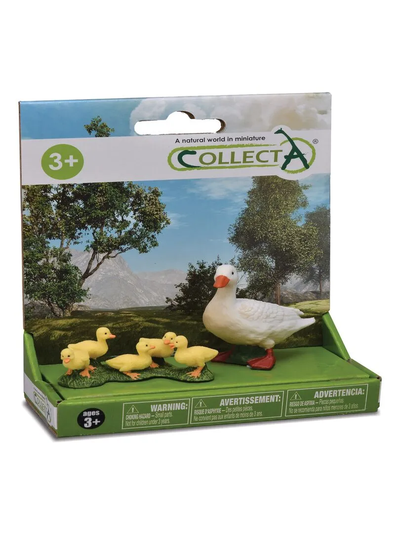 Figurine : canne et ses 5 petits - N/A