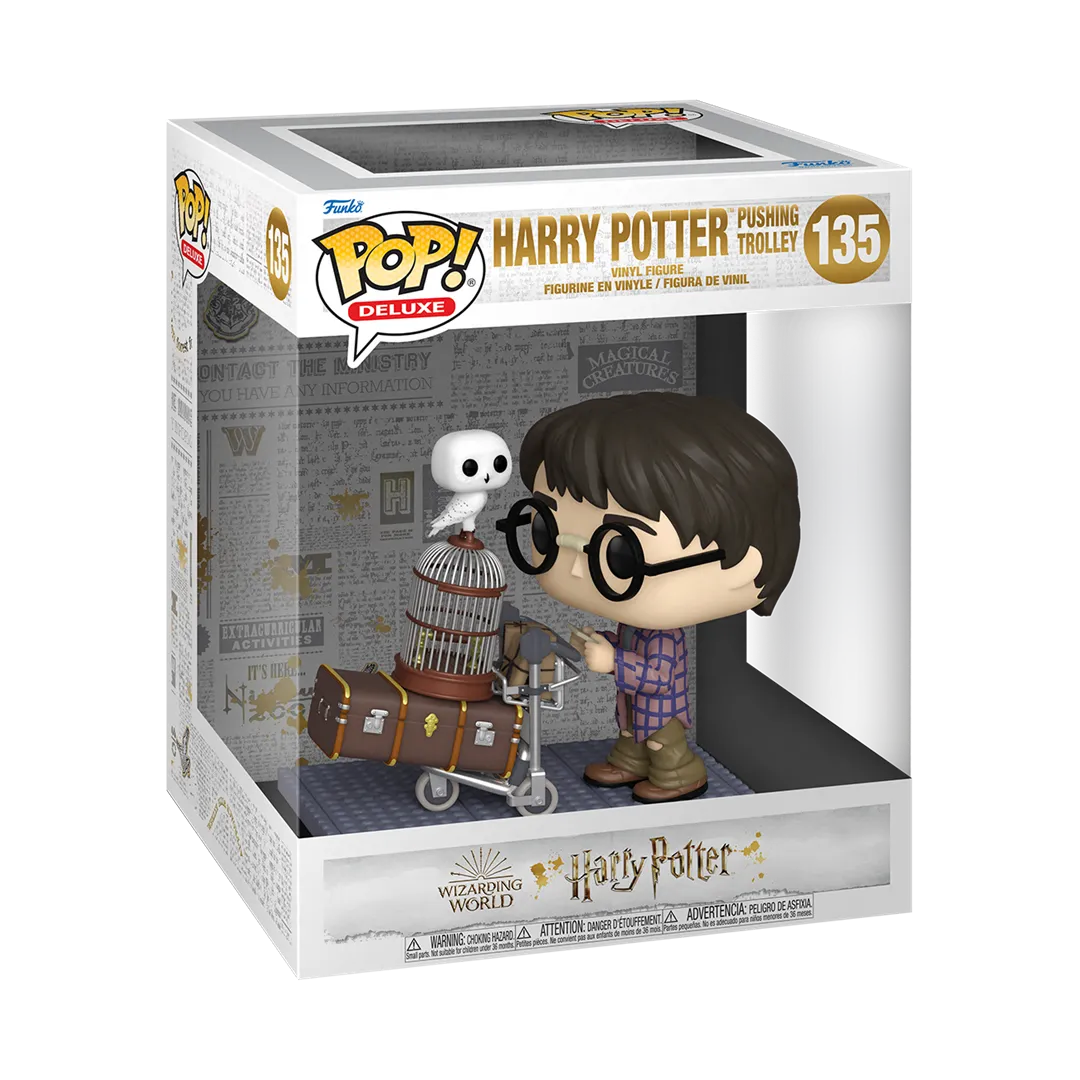 Figurine Pop! Deluxe Harry Pushing Trolley
