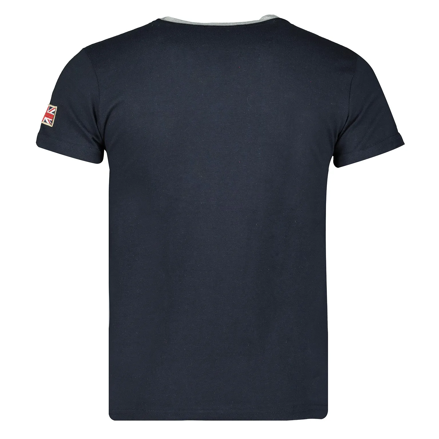 Geographical Norway Jengland Homme - T-shirt col V Marine