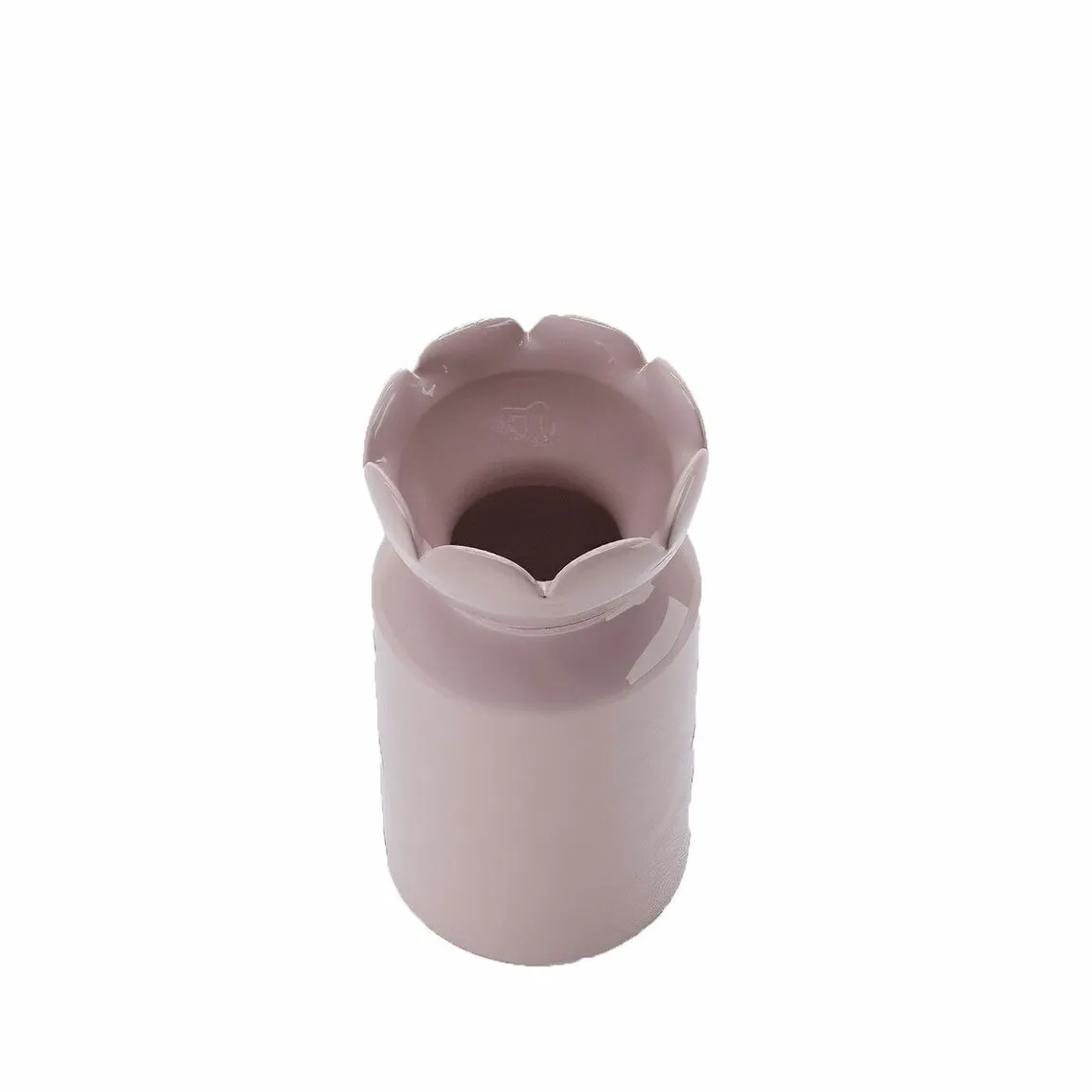 Grand vase col tulipe en céramique Rivoli rose | 3 Suisses