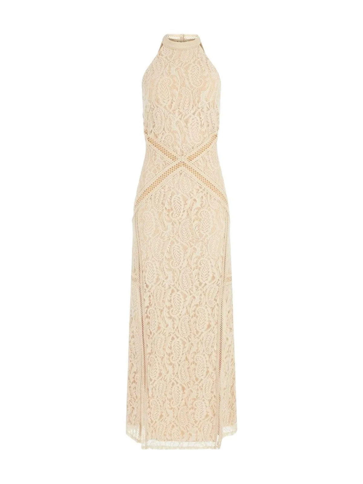 GUESS Robe Femme New Liza Robe W4GK20 KC760 G1M5 Beige