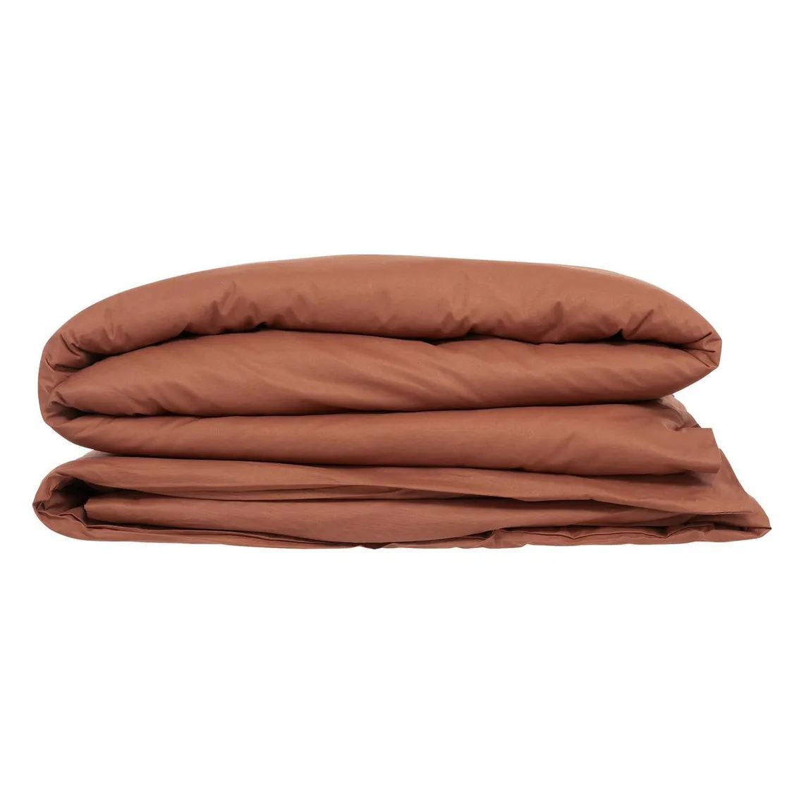 Housse de couette en coton rose terracotta | 3 Suisses