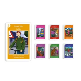 Jeu de 7 familles en carton certifié - PREVENTION ROUTIERE - Vertlapub