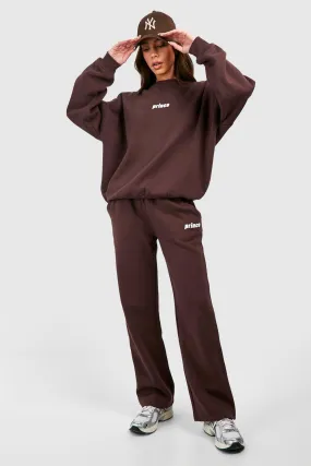 Jogging oversize imprimé Prince