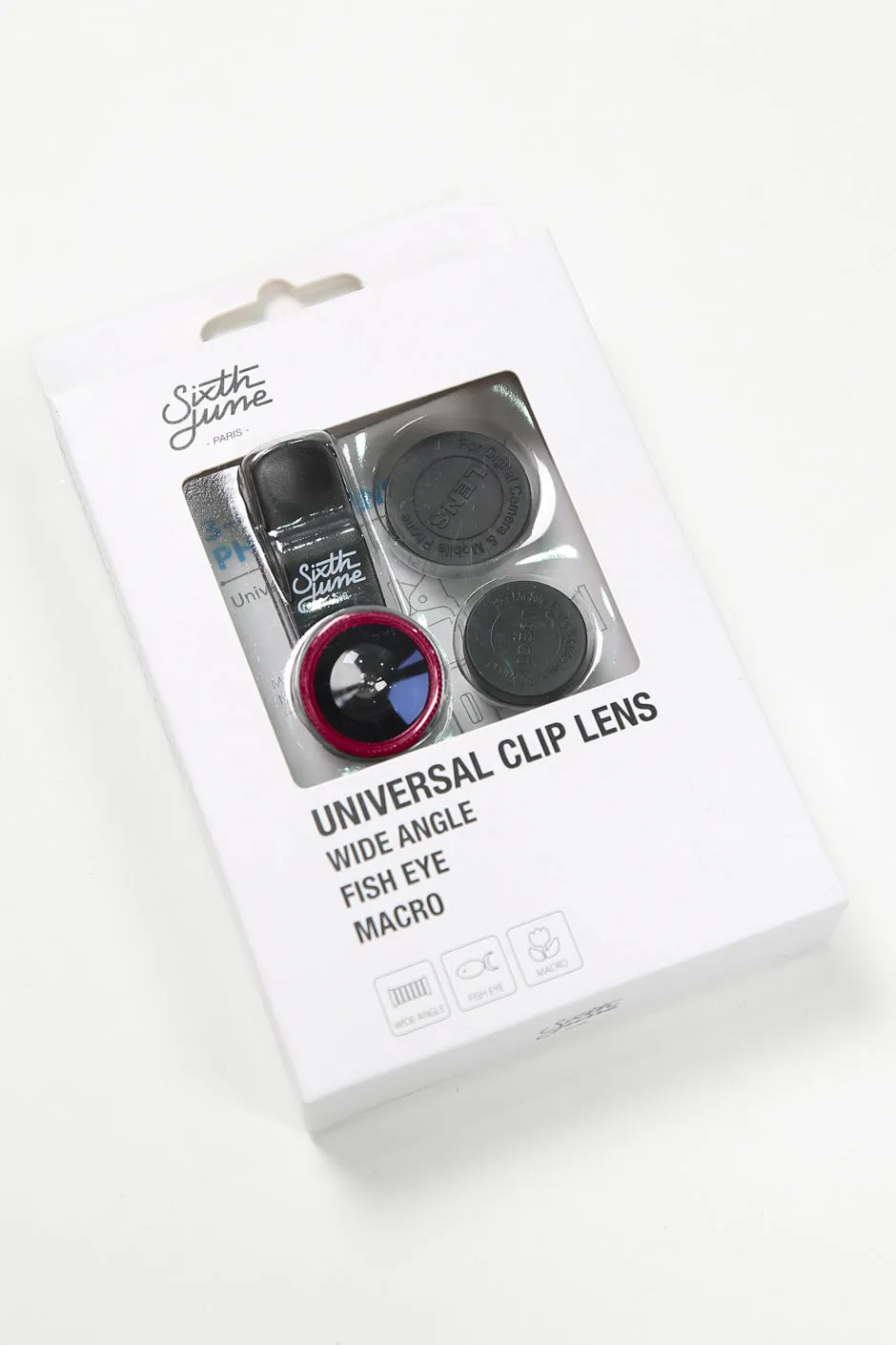 Kit clip lens universel rouge 1331A