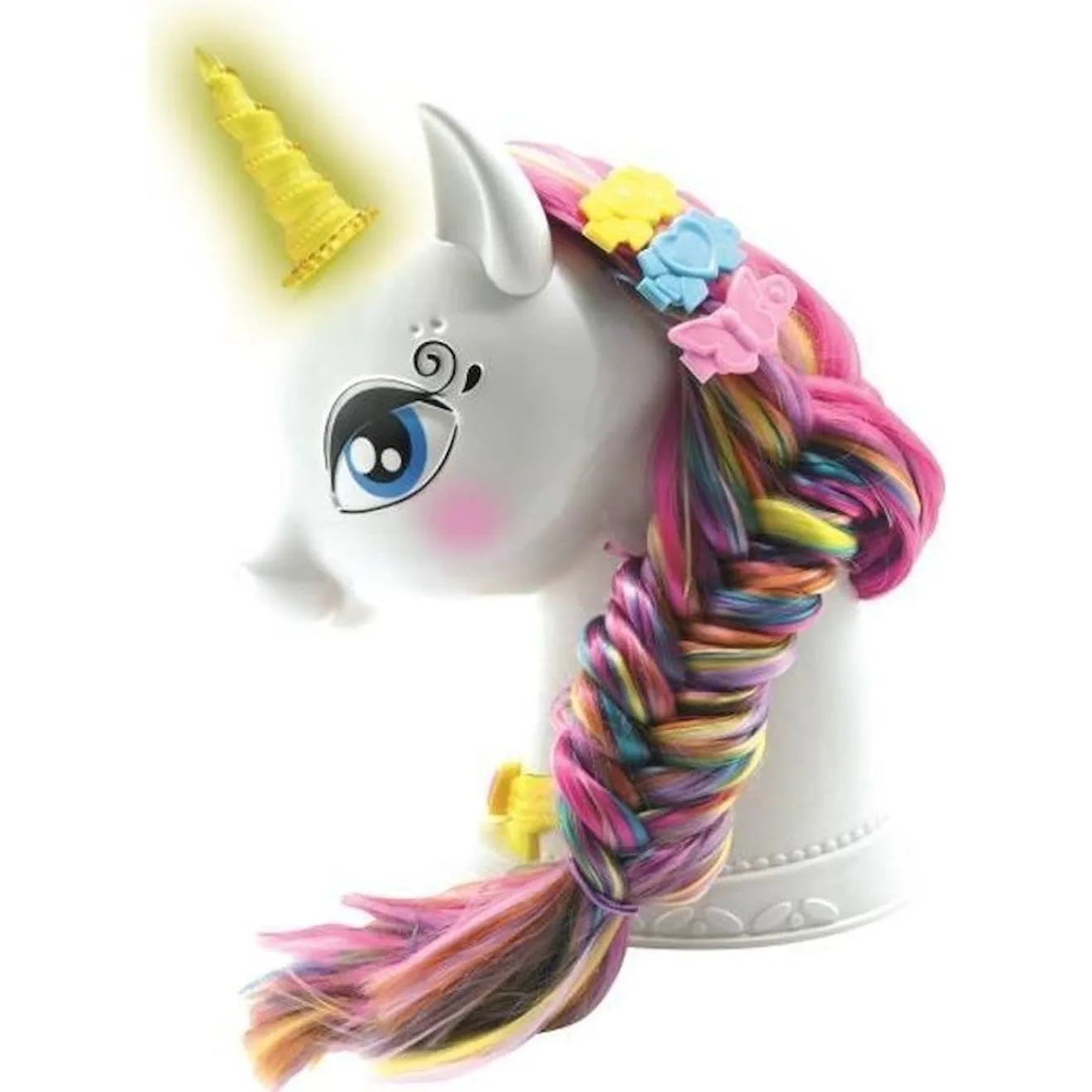 Ma tête à coiffer interactive Licorne blanc - Lexibook