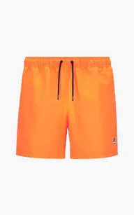 Maillot de bain Olivier fluo orange K-Way - La Canadienne - Maillots de bain Textile Orange
