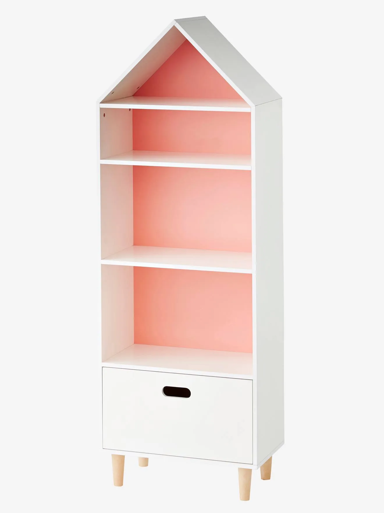 Meuble de rangement "maison" 5 cases Kabine blanc - Vertbaudet