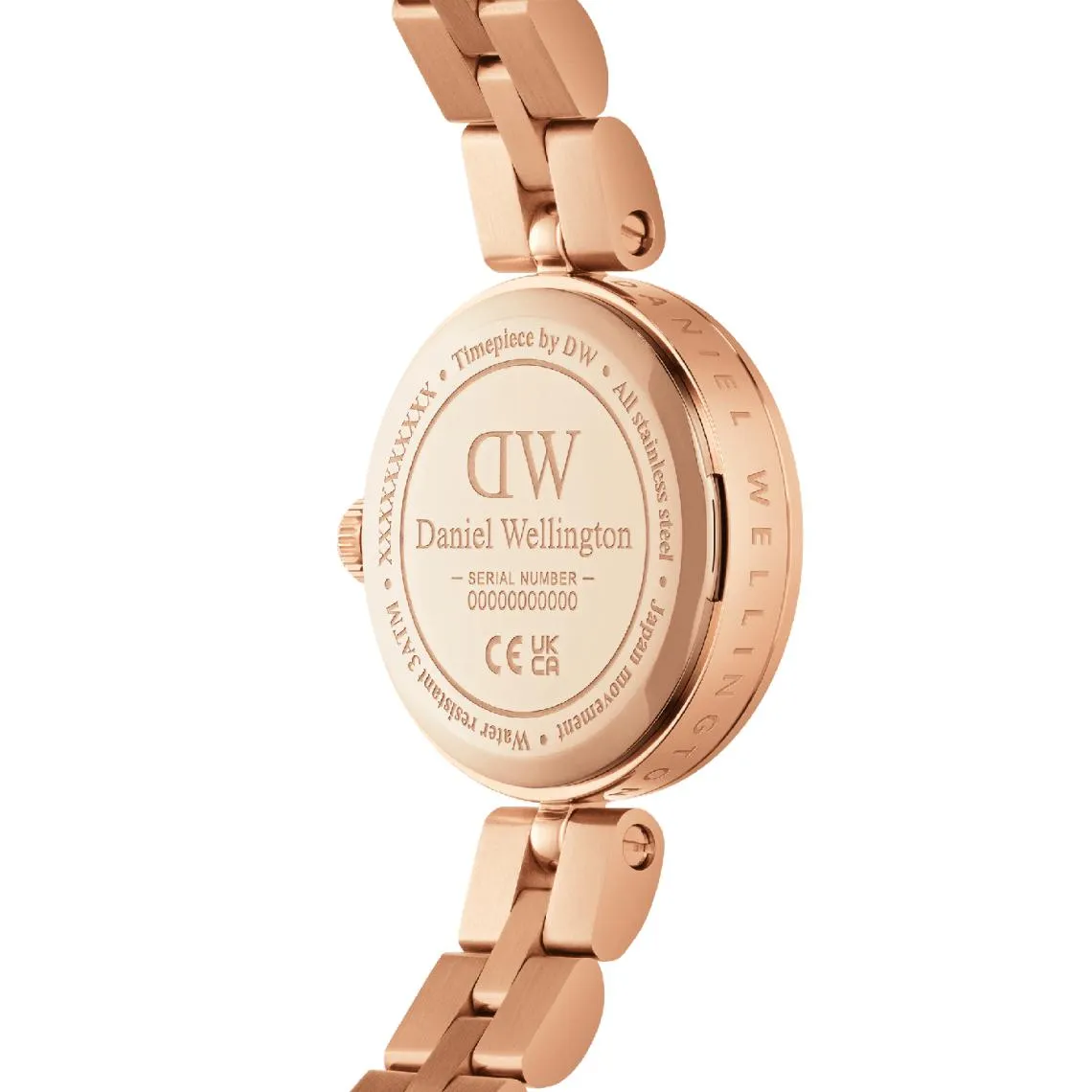 Montre Femme Daniel Wellington  Link - DW00100721 Bracelet Acier Doré Rose | 3 Suisses
