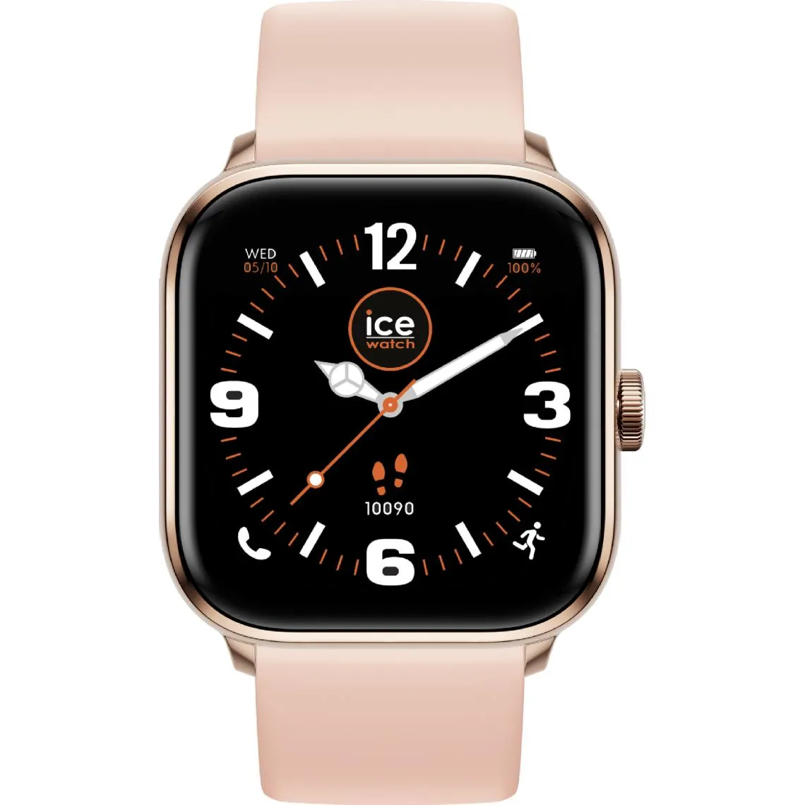 Montre femme  ICE smart 2.0 - Rose-gold - Nude - 1.7 AMOLED | 3 Suisses