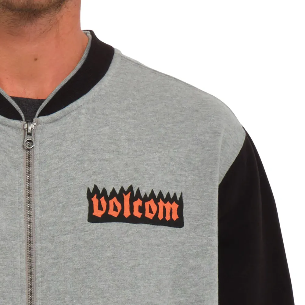 Nando Von Arb Zip Sweatshirt Gris chiné