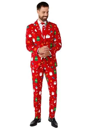 OppoSuits Costume Festivity Rouge OSUI-0143 FESTIVITY RED co