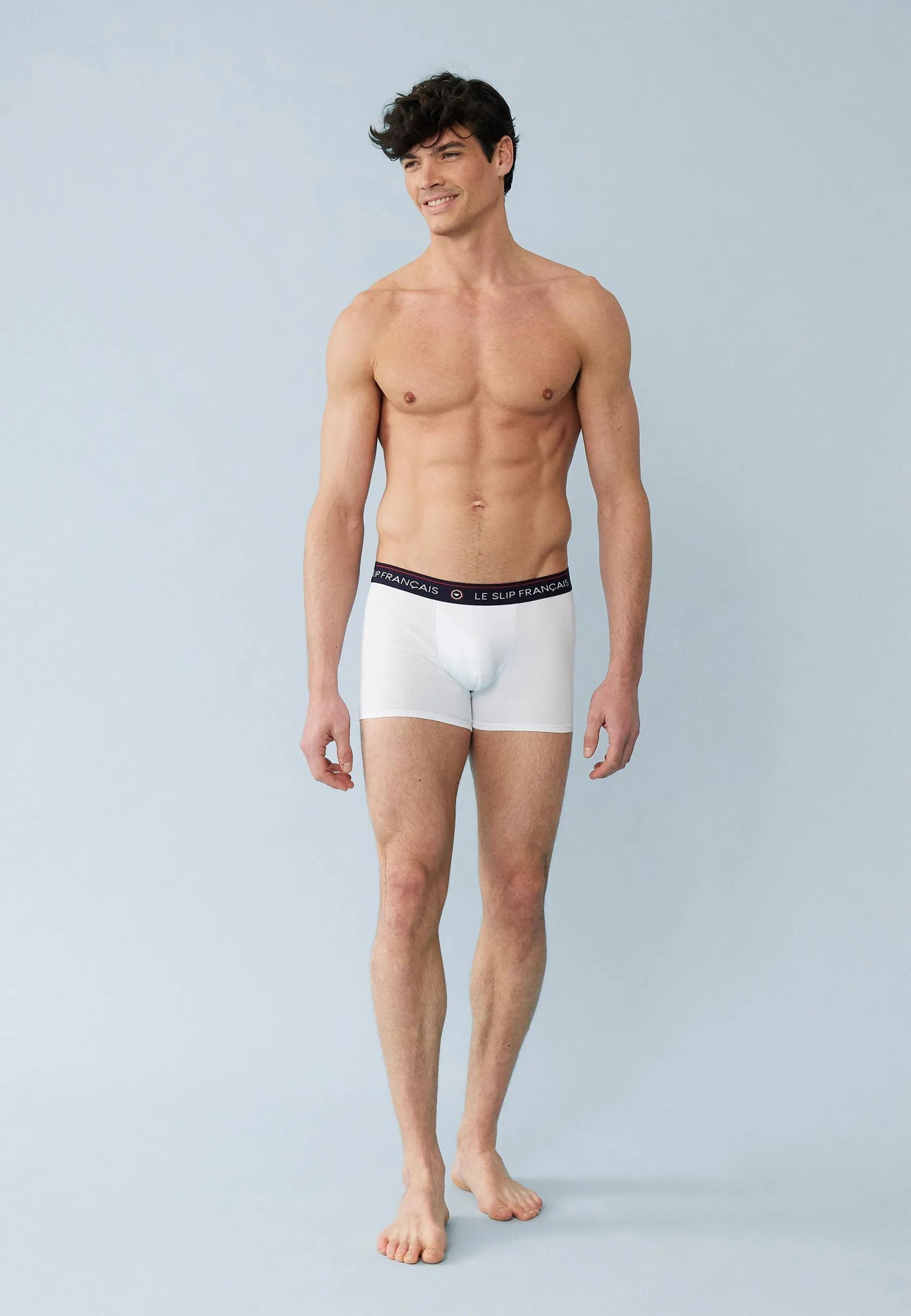 Pack Boxer Redoutable Noir Blanc Gris