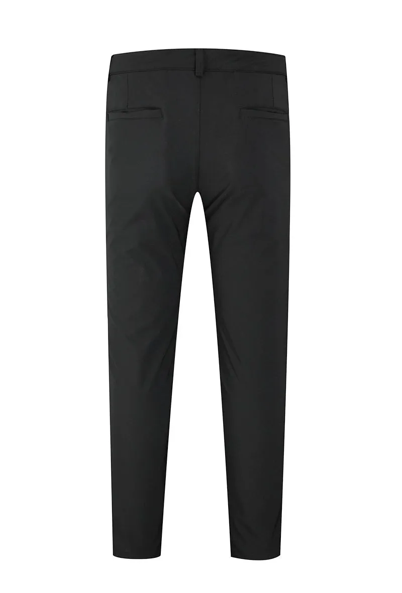 Pantalon chino uni avec glissière