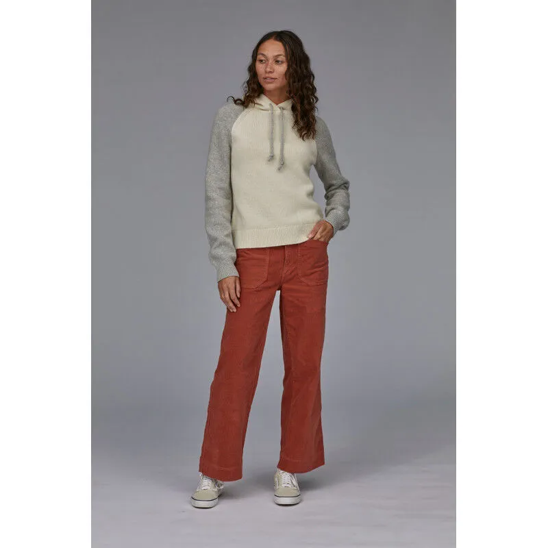 Patagonia Recycled Wool-Blend Hooded Pullover Sweater - Sweatshirt en laine mérinos femme