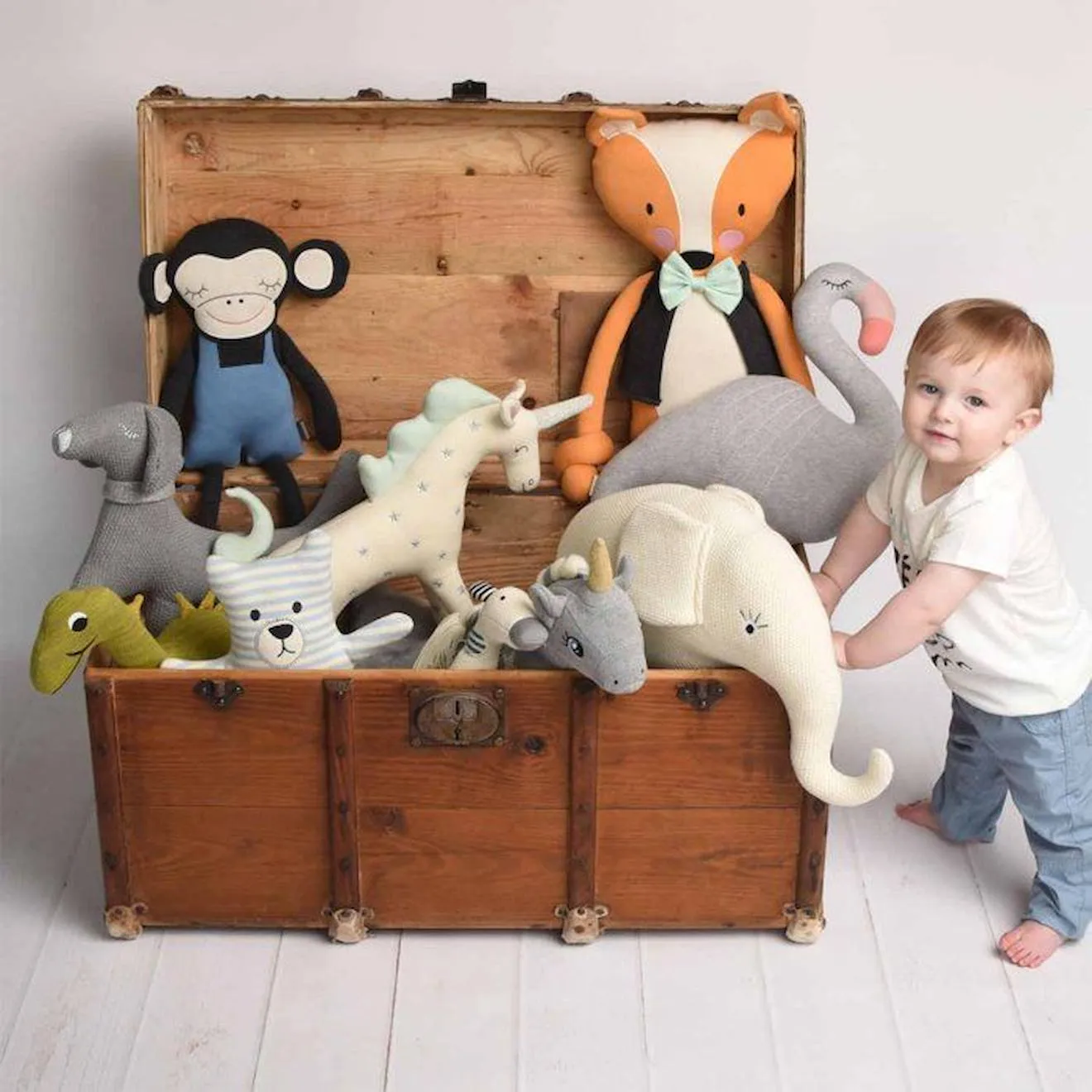 Peluche mobile musicale - SEVIRA KIDS - Ourson - Tricot de coton - Oeko-Tex - Fibres de silicone blanc - Sevira Kids