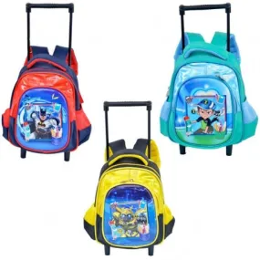 Petit Sac à dos trolley enfant avec motifs de super-héros - SC2757