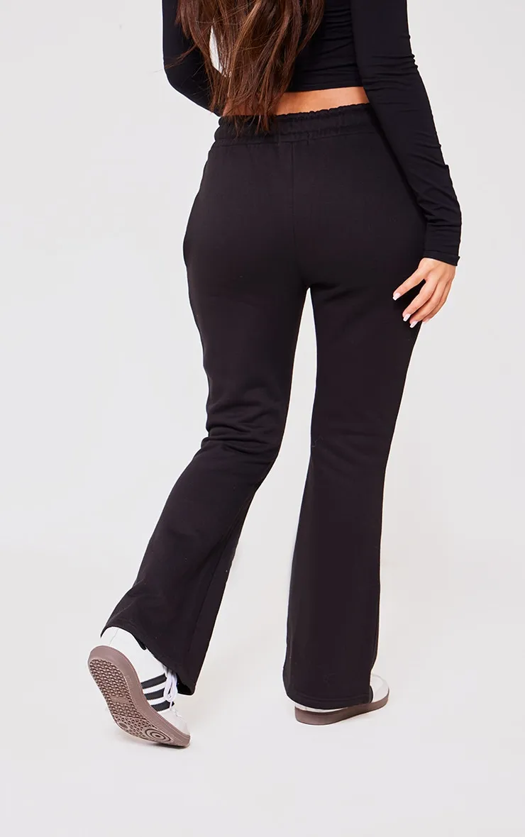 Petite Jogging moulant flare noir